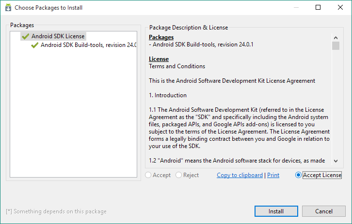 sdk manager download