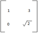 eigen value of matrix example