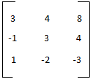 Idempotent Matrix option four