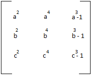 matrix discrete mathematics