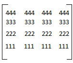 matrix discrete mathematics