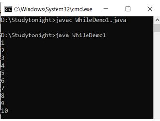 Java Loops | Studytonight