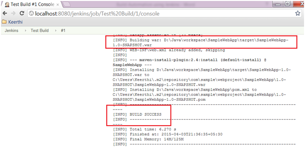 Configuring Jenkins